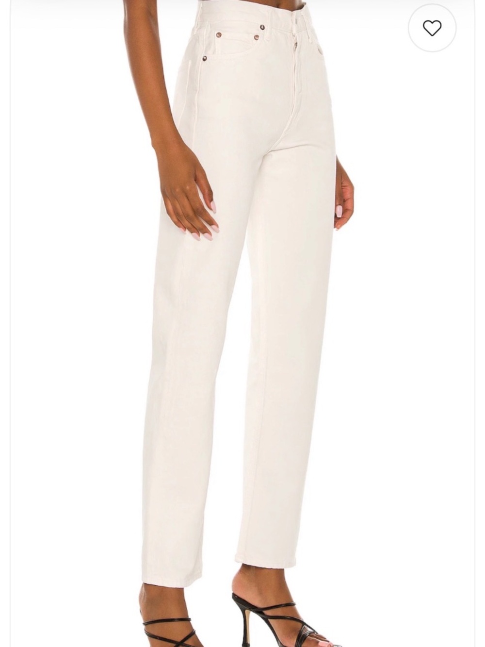 Agolde 90’s pinch waist High rise straight leg drum
